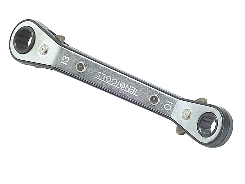 Bahco Reversible Ratchet Spanners 8/9/10/11mm BAHS4RM811 